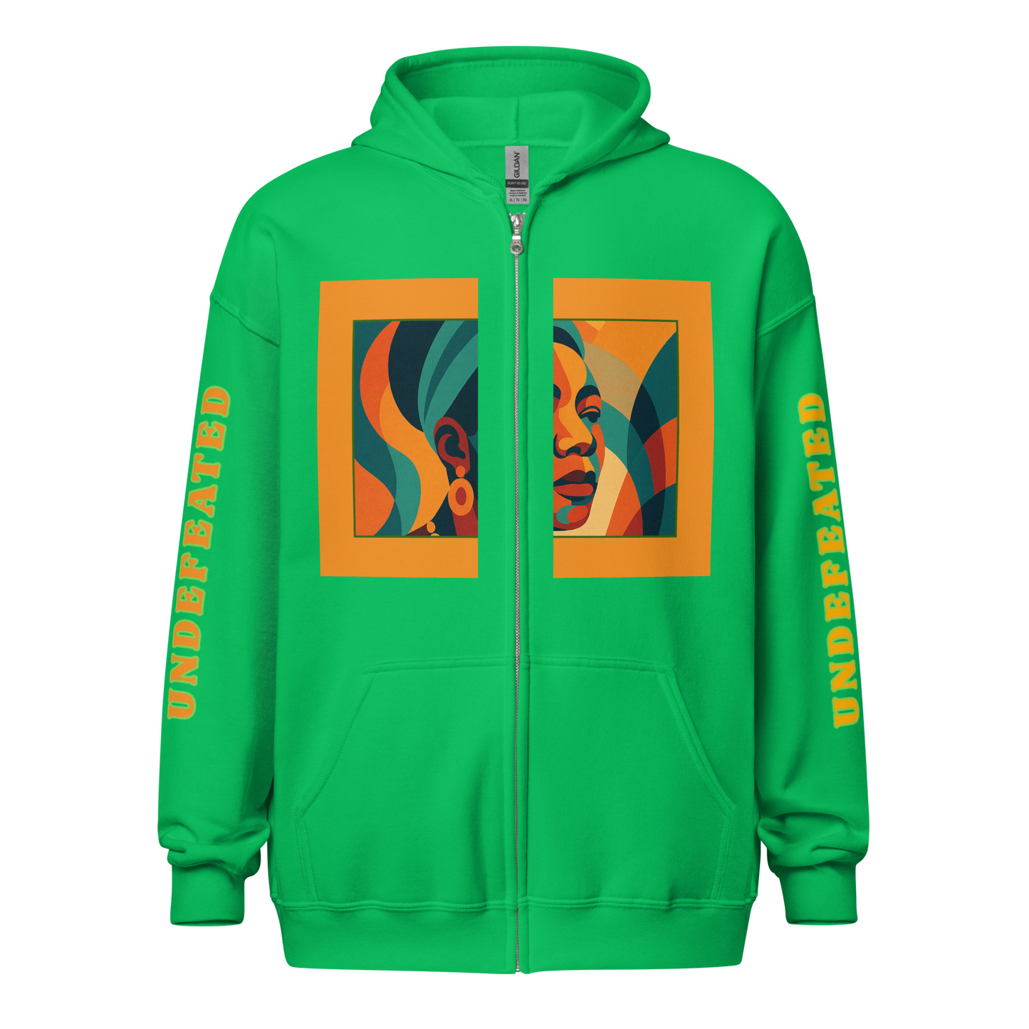 "Undefeated" Maya Angelou Tribute Unisex Hoodie
