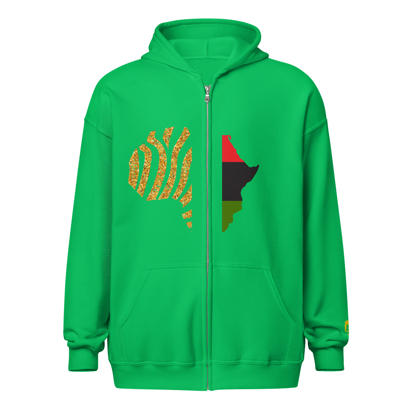 African Legacy Zip Unisex Hoodie