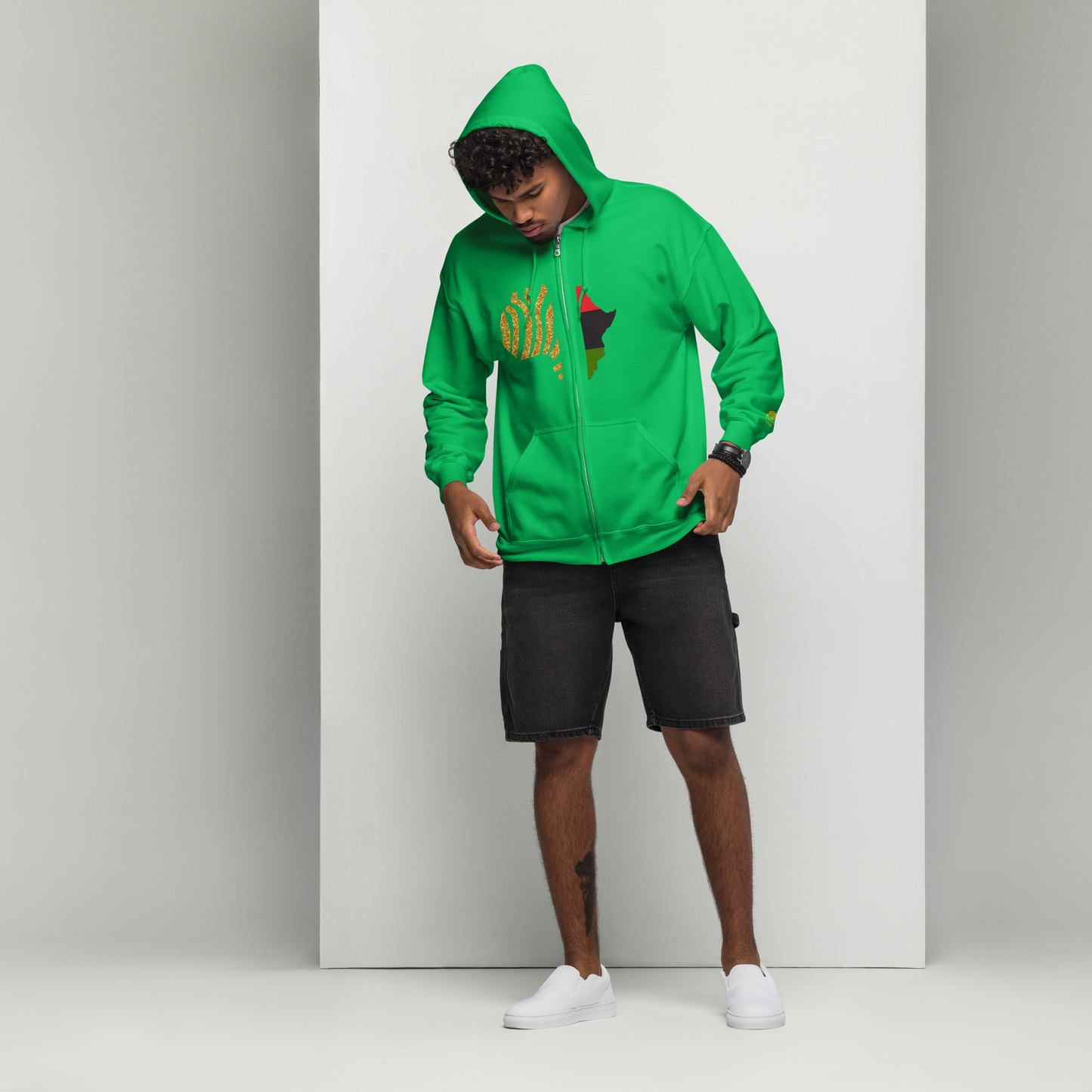 African Legacy Zip Unisex Hoodie