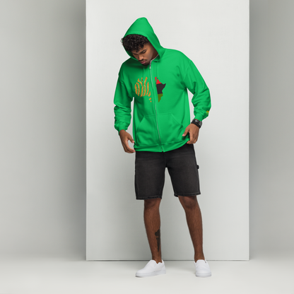 African Legacy Zip Unisex Hoodie