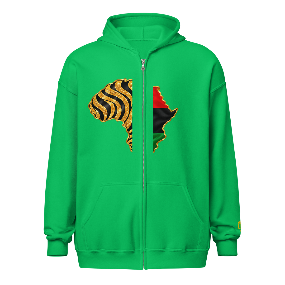 African Legacy Zip Unisex Hoodie