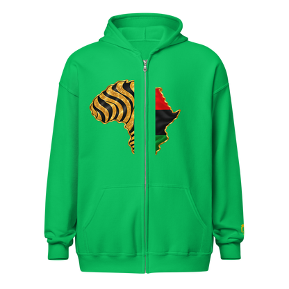 African Legacy Zip Unisex Hoodie