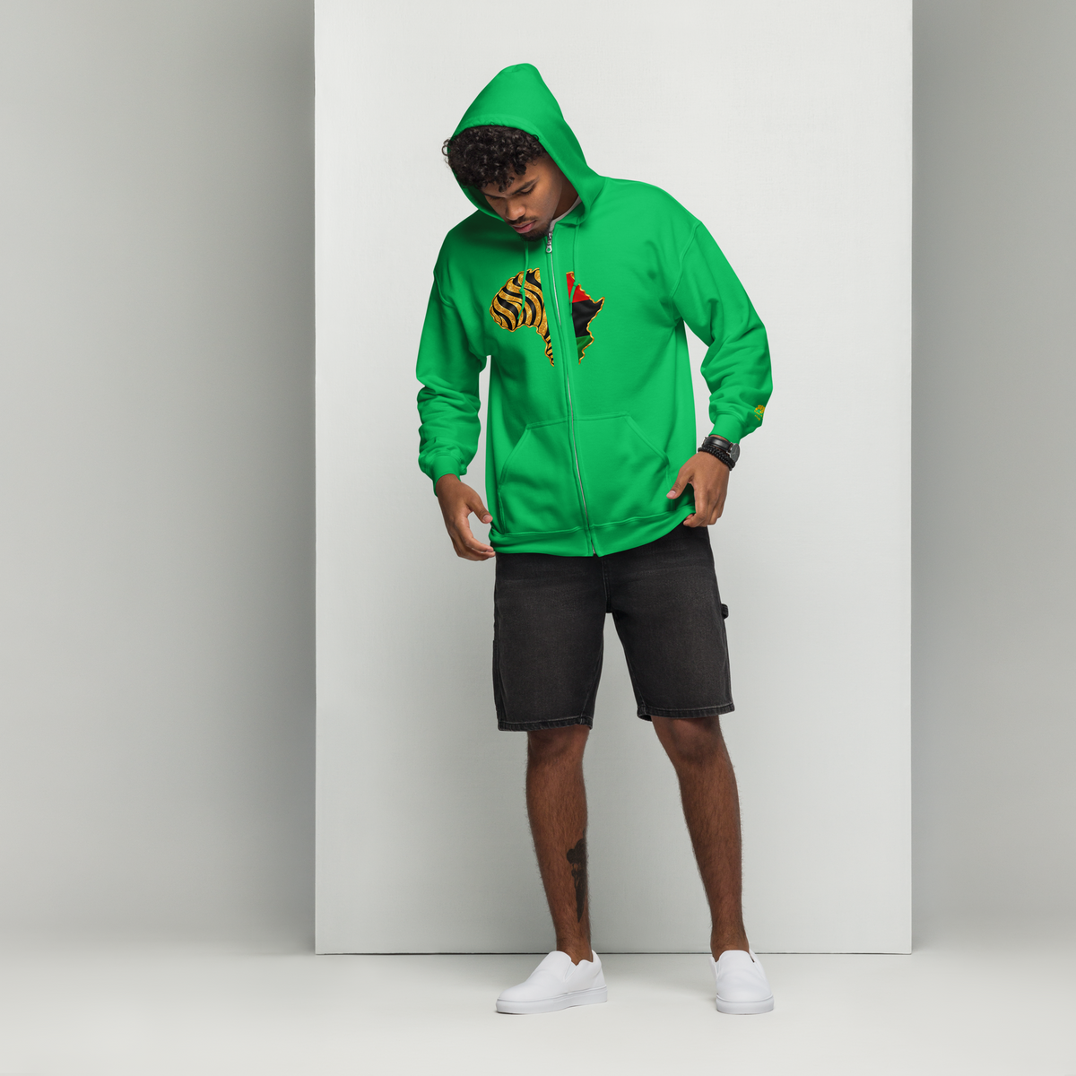 African Legacy Zip Unisex Hoodie