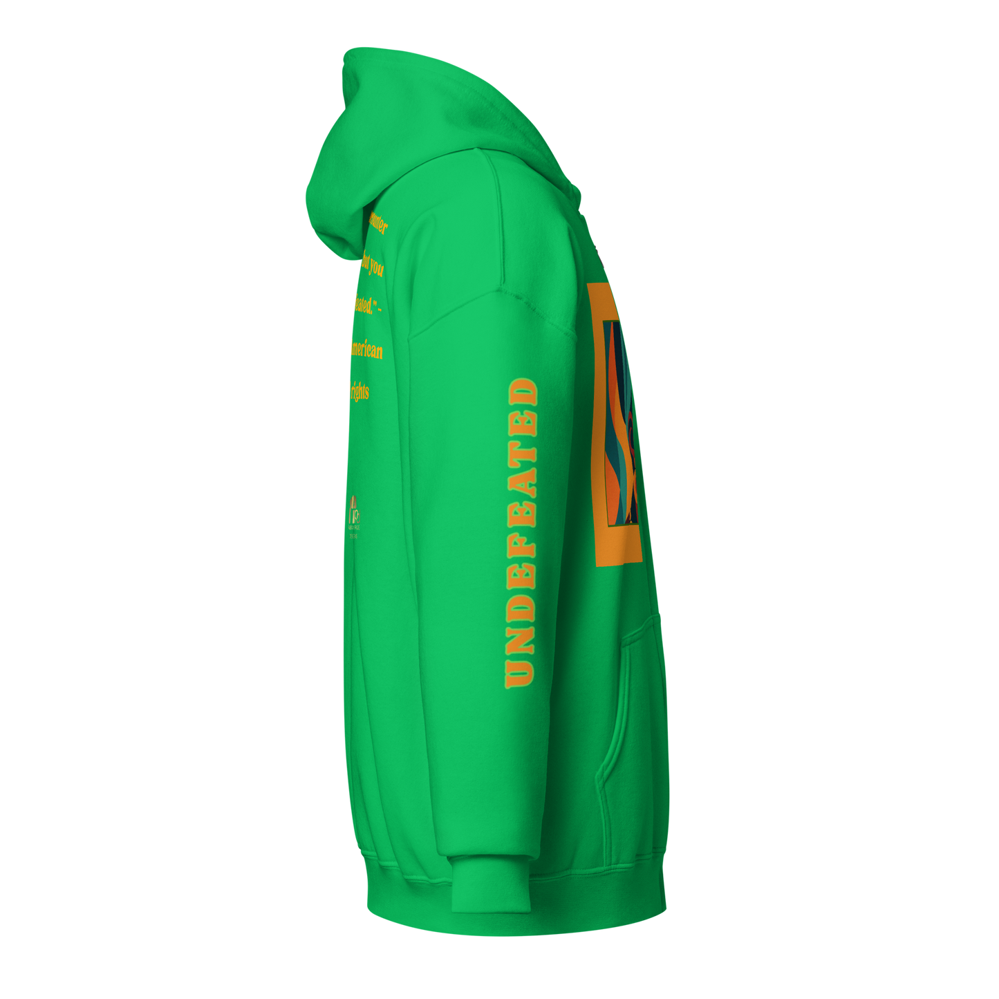 "Undefeated" Maya Angelou Tribute Unisex Hoodie