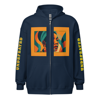 "Undefeated" Maya Angelou Tribute Unisex Hoodie