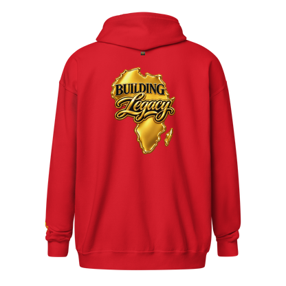 African Legacy Zip Unisex Hoodie