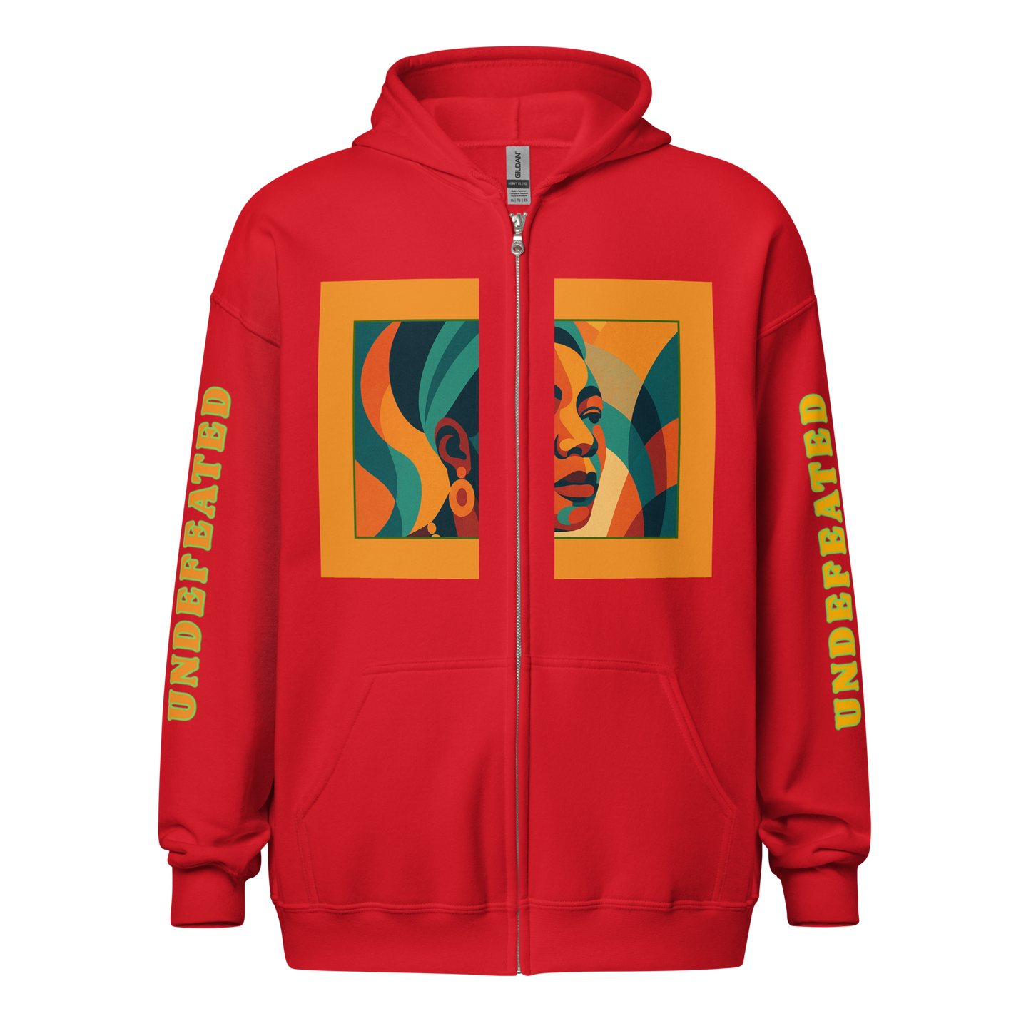 "Undefeated" Maya Angelou Tribute Unisex Hoodie