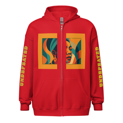 "Undefeated" Maya Angelou Tribute Unisex Hoodie
