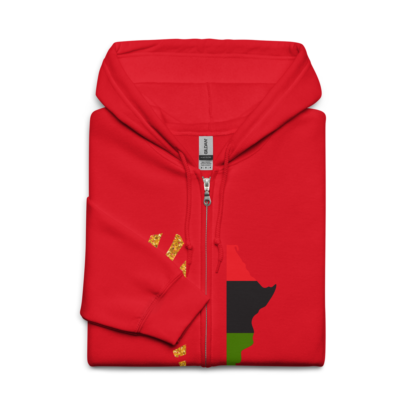 African Legacy Zip Unisex Hoodie