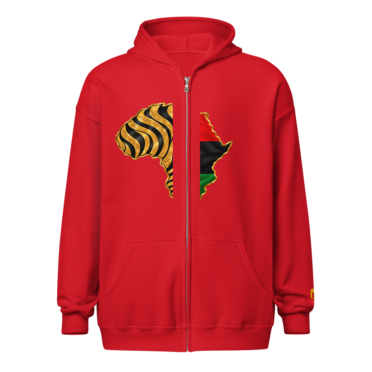 African Legacy Zip Unisex Hoodie