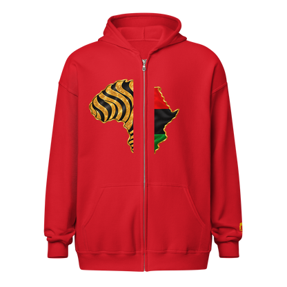 African Legacy Zip Unisex Hoodie