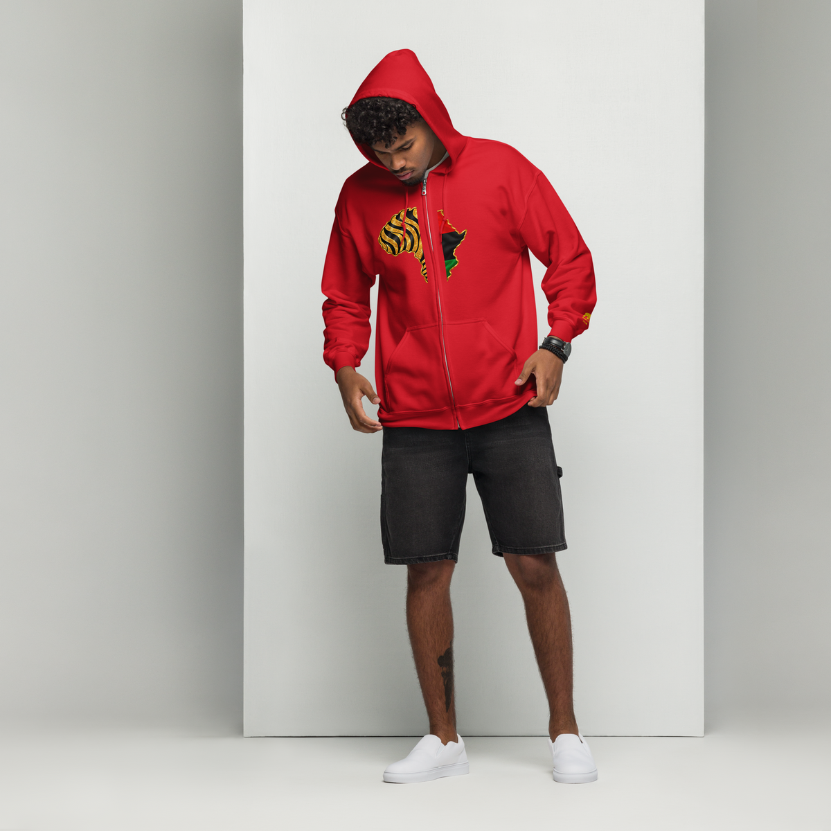 African Legacy Zip Unisex Hoodie