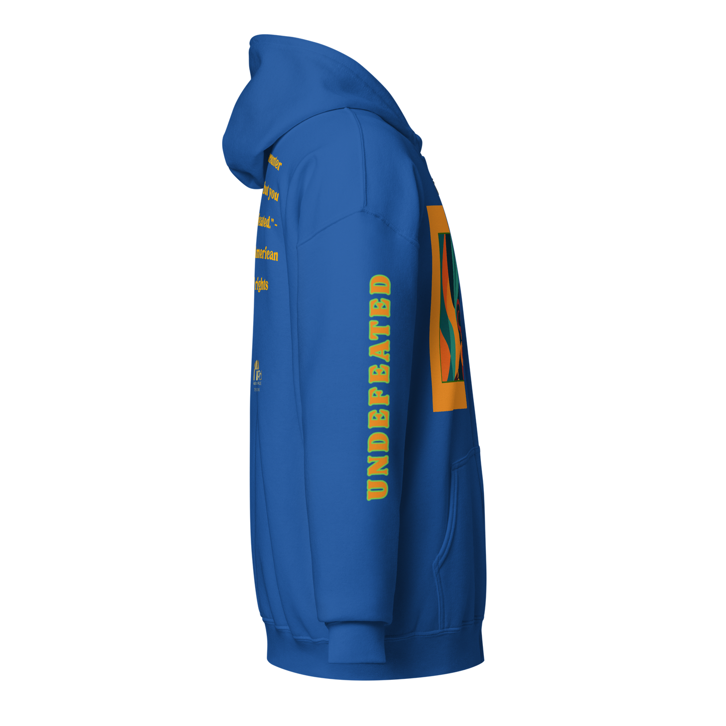 "Undefeated" Maya Angelou Tribute Unisex Hoodie