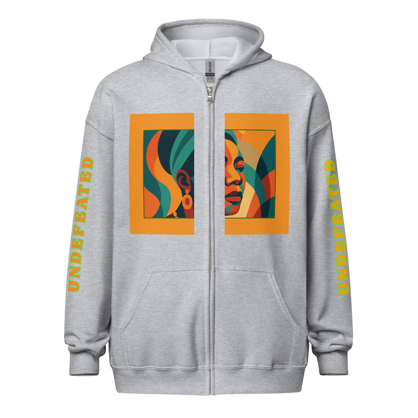 "Undefeated" Maya Angelou Tribute Unisex Hoodie