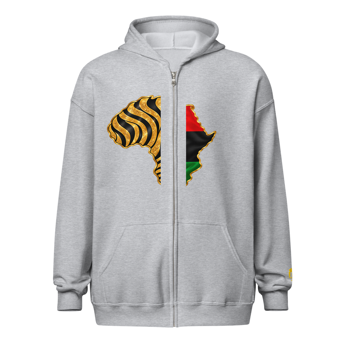 African Legacy Zip Unisex Hoodie