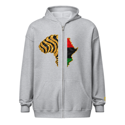 African Legacy Zip Unisex Hoodie