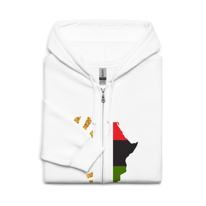 African Legacy Zip Unisex Hoodie