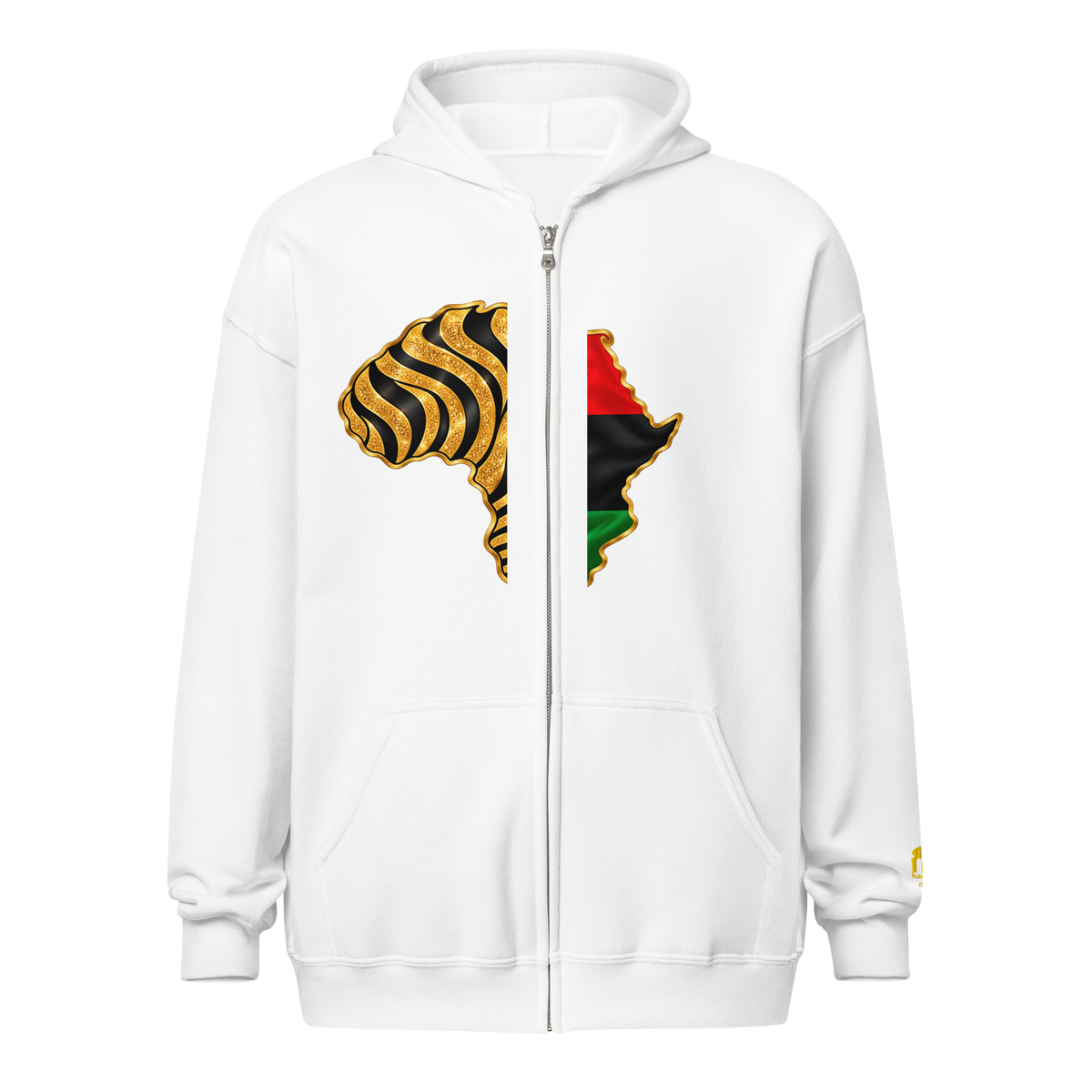 African Legacy Zip Unisex Hoodie