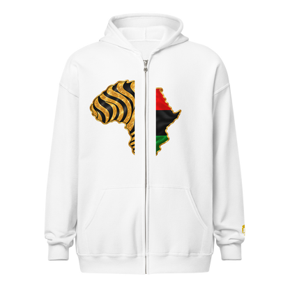 African Legacy Zip Unisex Hoodie