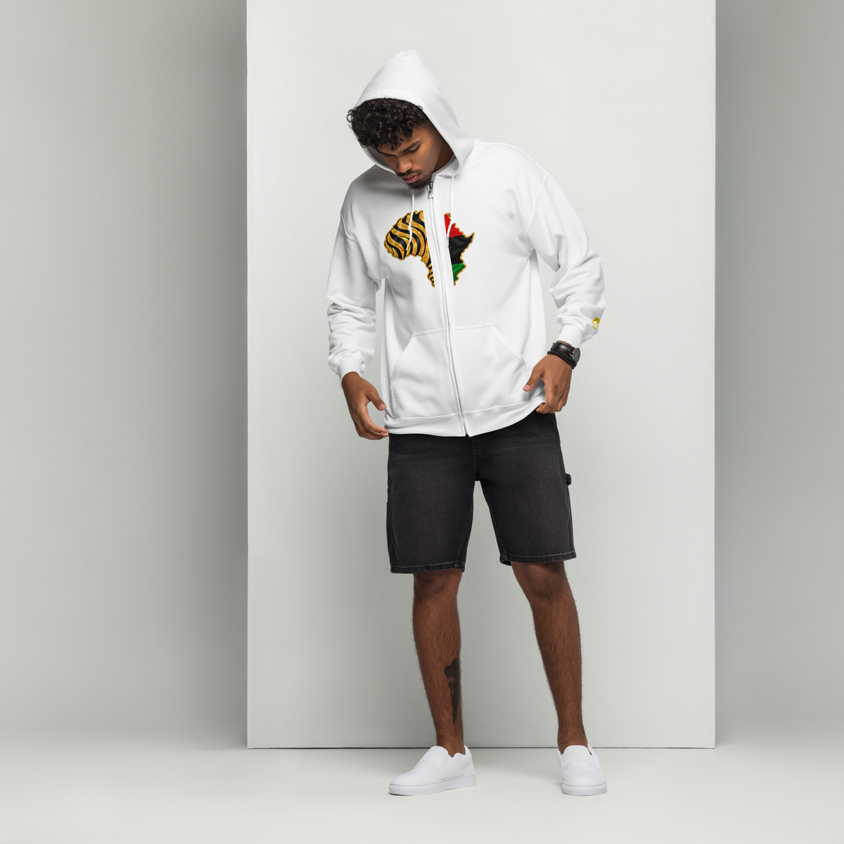African Legacy Zip Unisex Hoodie