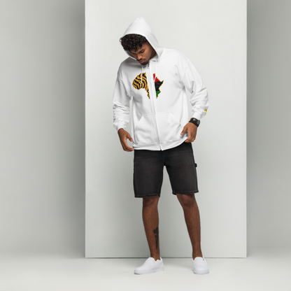 African Legacy Zip Unisex Hoodie