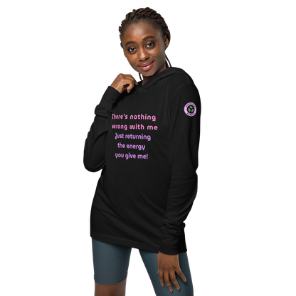 Matching Energy Hooded Long Sleeve Tee