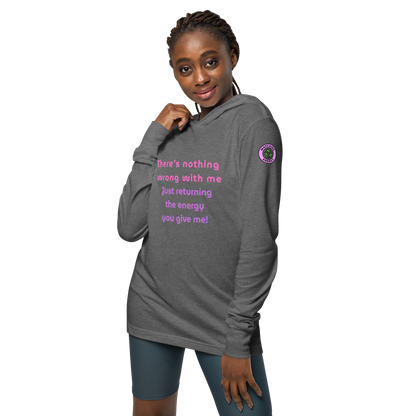 Matching Energy Hooded Long Sleeve Tee