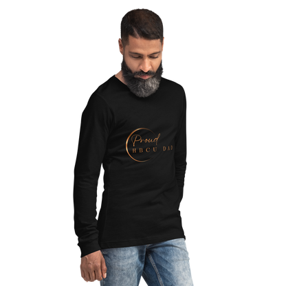 HBCU Proud Dad Long-Sleeve Tee – Celebrating Black Excellence (Dad)