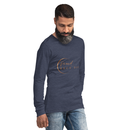 HBCU Proud Dad Long-Sleeve Tee – Celebrating Black Excellence (Dad)