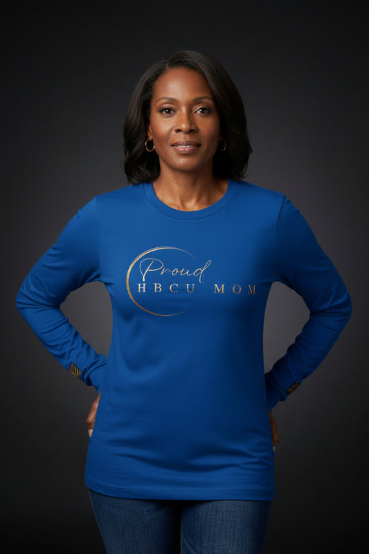 HBCU Proud Mom Classic Cotton Tee – Legacy, Pride & Black Excellence