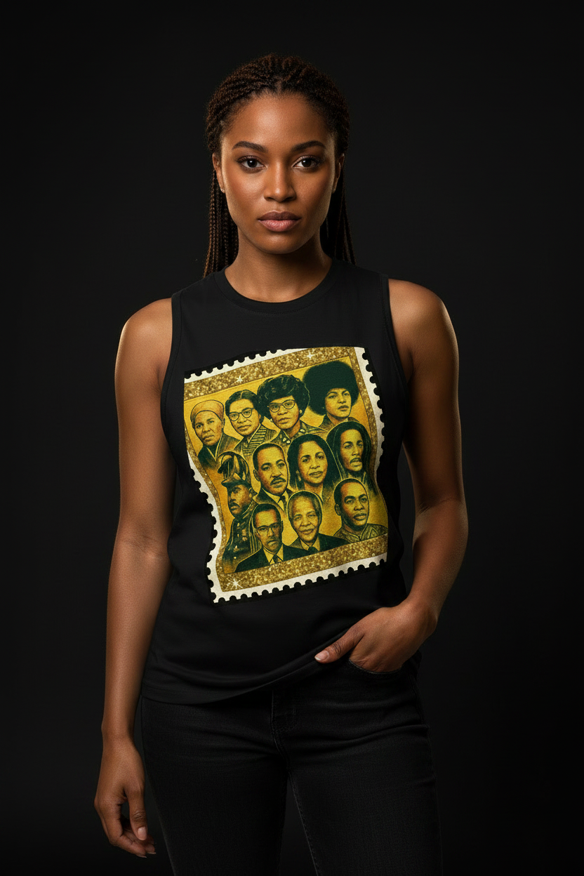 Revolutionary Icons Muscle Tank for Women