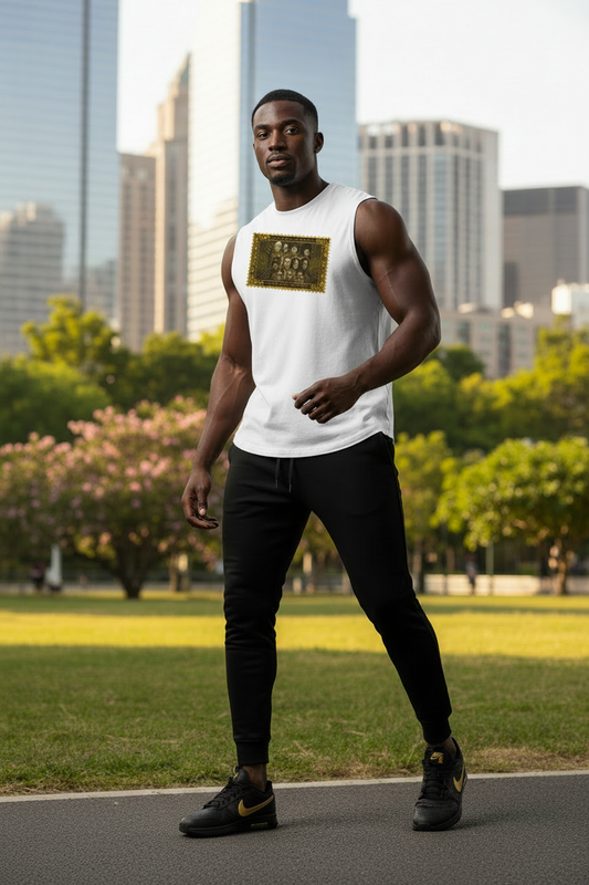Iconic Heros Muscle Tanks for Men (Kente)