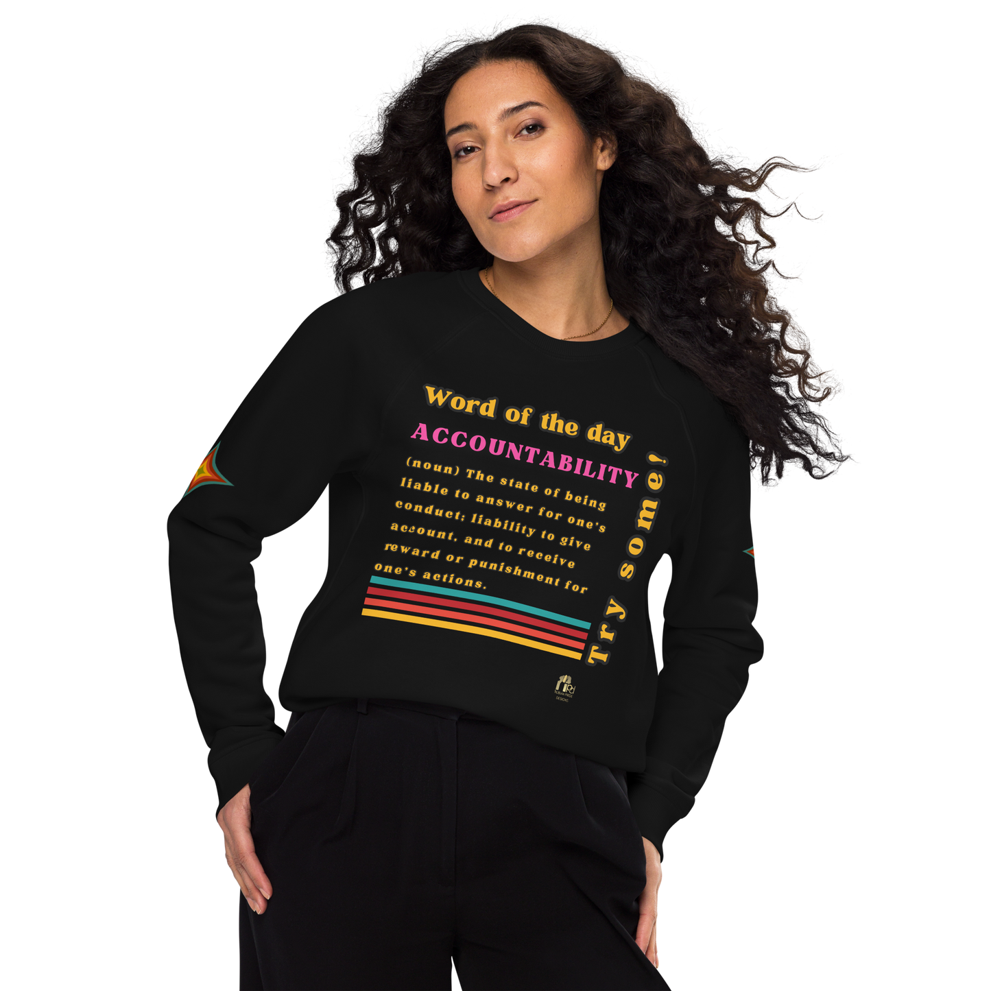 Accountability Unisex Organic Raglan Sweatshirt