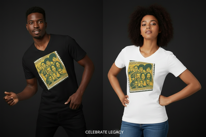 Revolutionary Icons Unisex V-Neck Tee