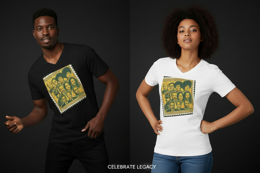 Revolutionary Icons Unisex V-Neck Tee
