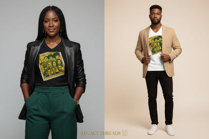 Revolutionary Icons Unisex V-Neck Tee