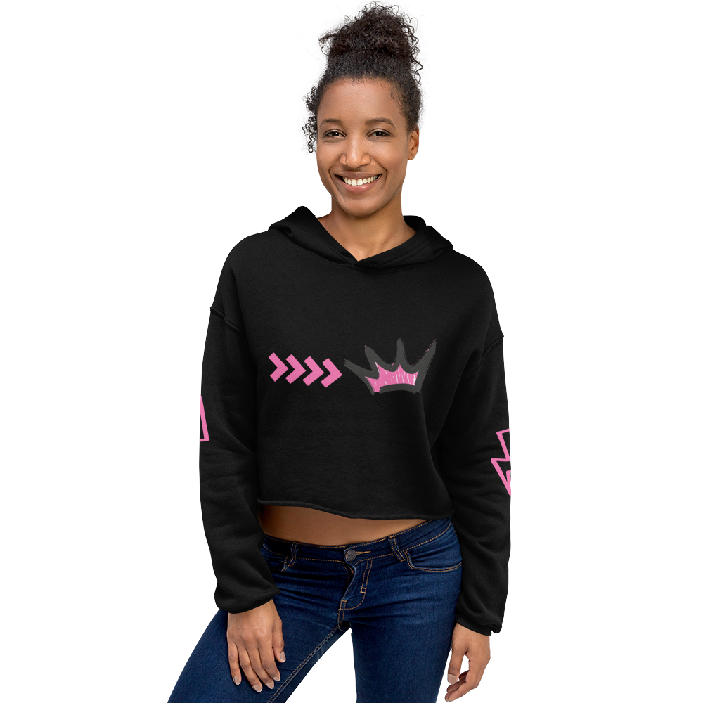 Trending Now Crop Hoodie
