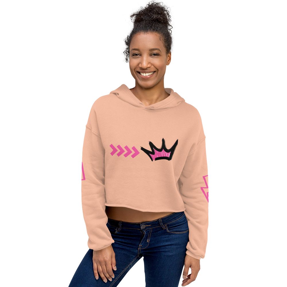 Trending Now Crop Hoodie