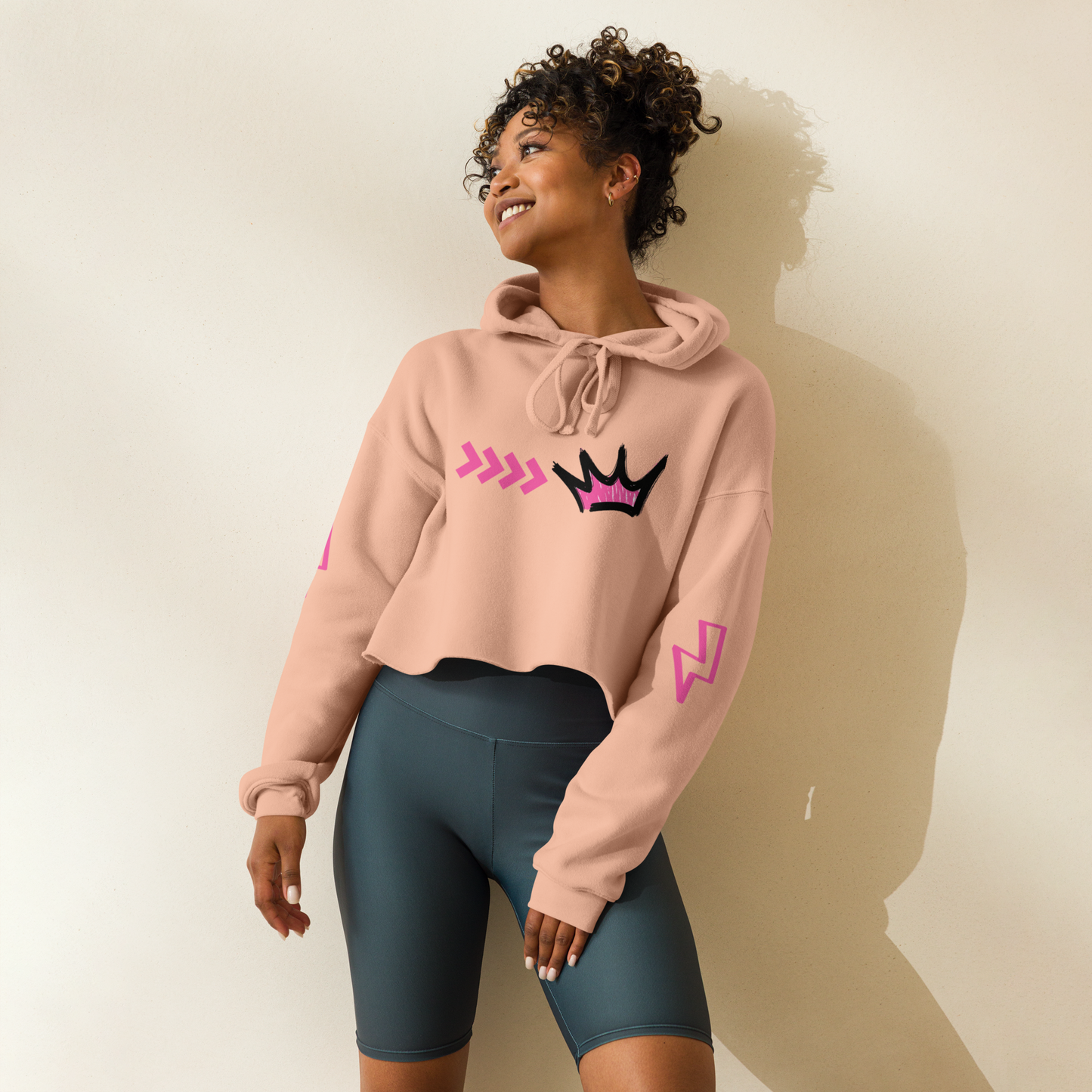 Trending Now Crop Hoodie