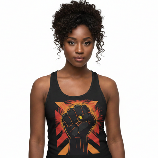 Resistance Fitted Racerback Tank Top for Women
