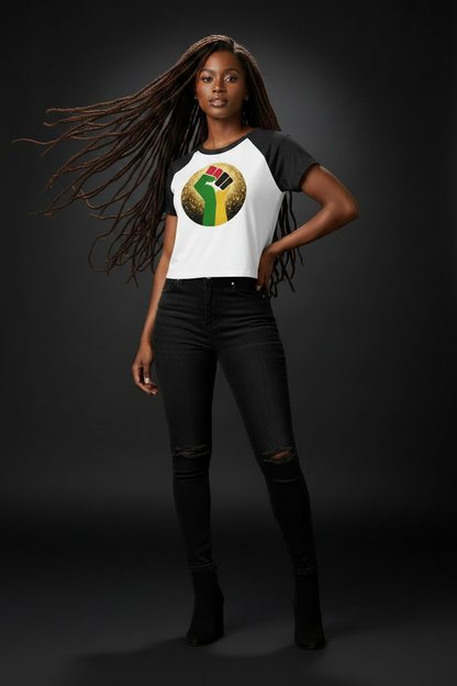Radiant Resistance Women's Raglan Baby Tee