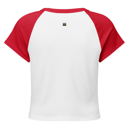 Africa Lit Women's Raglan Baby Tee