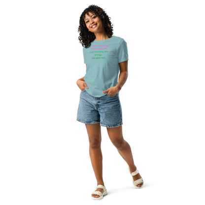 Matching Energy Women's Relaxed Tee