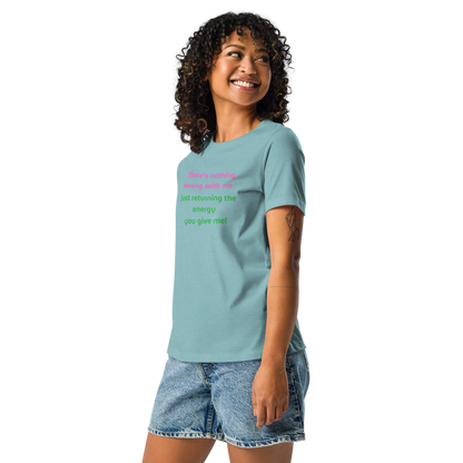 Matching Energy Women's Relaxed Tee