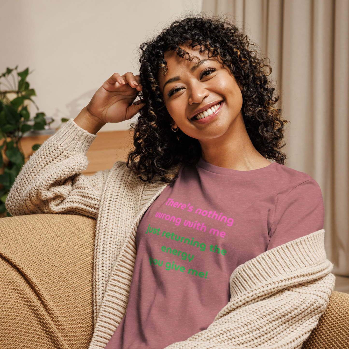 Matching Energy Women's Relaxed Tee