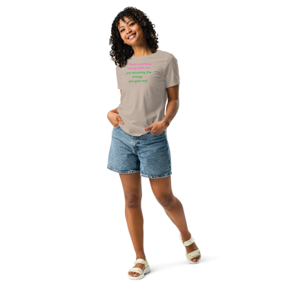 Matching Energy Women's Relaxed Tee