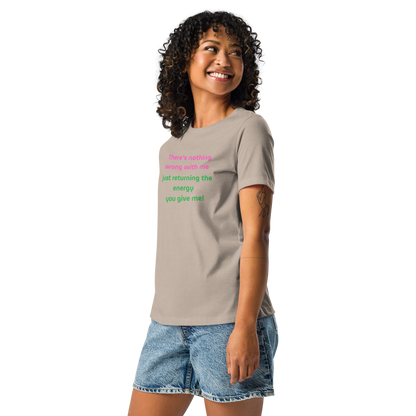 Matching Energy Women's Relaxed Tee