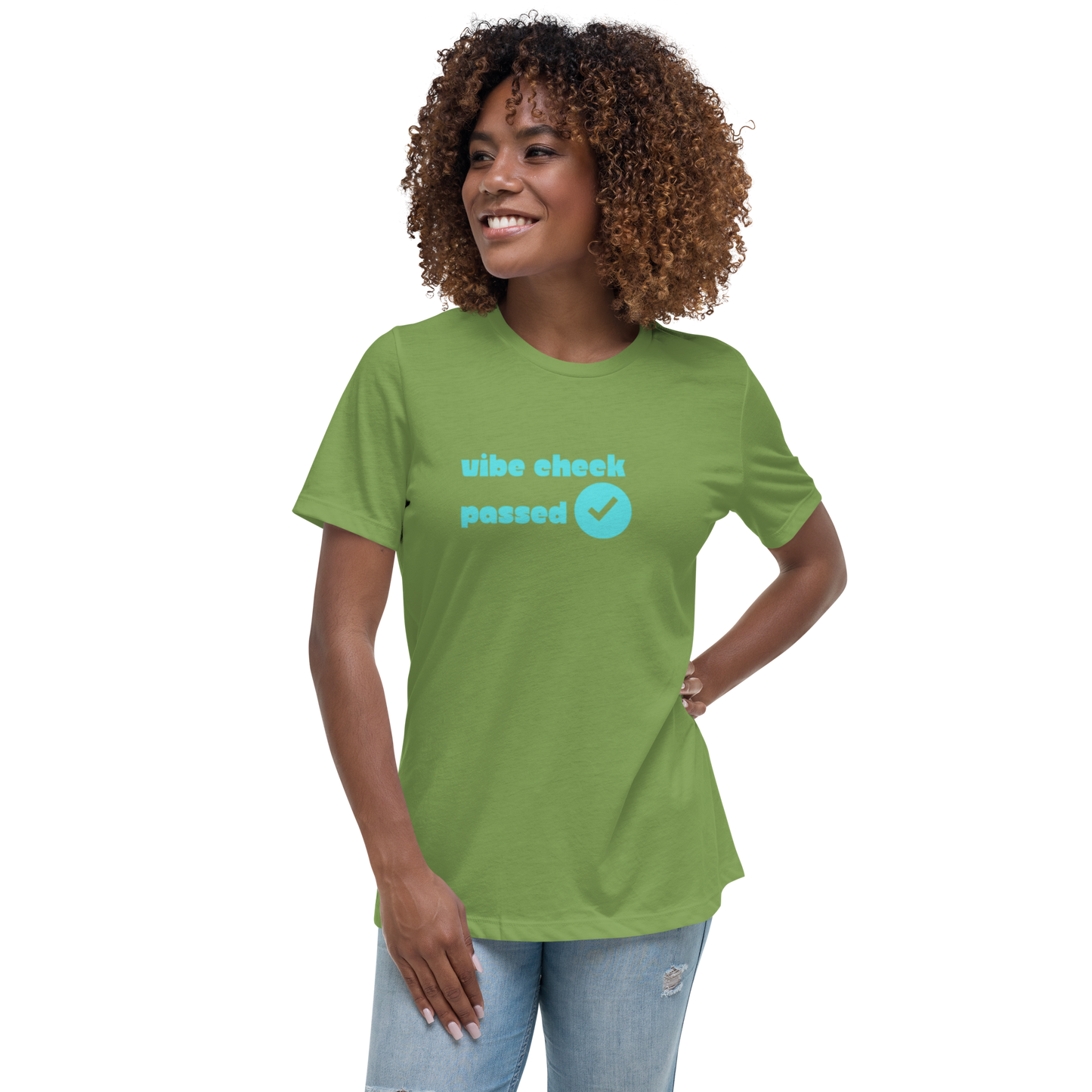 Check The Vibe Women's Relaxed T-Shirt