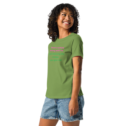 Matching Energy Women's Relaxed Tee