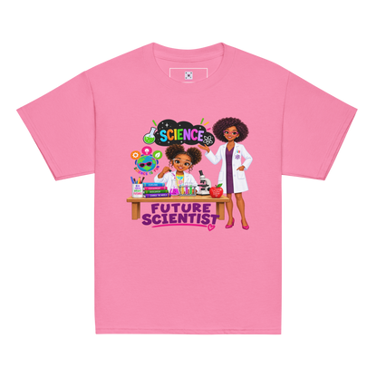 STEM Future Scientist Youth Short Sleeve Tee for Girls